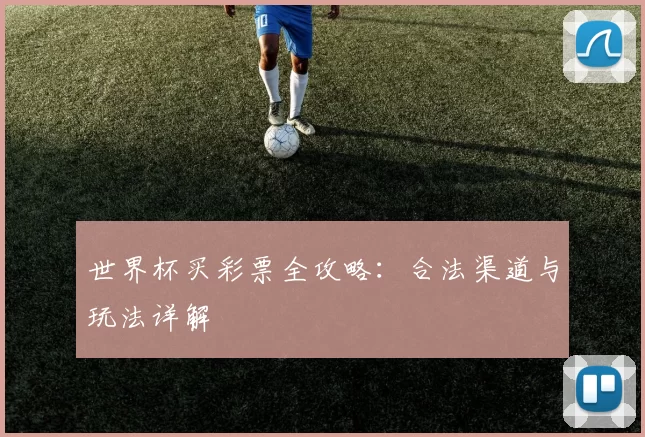 世界杯买彩票全攻略:合法渠道与玩法详解